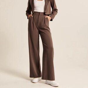 Abercrombie wide leg trousers